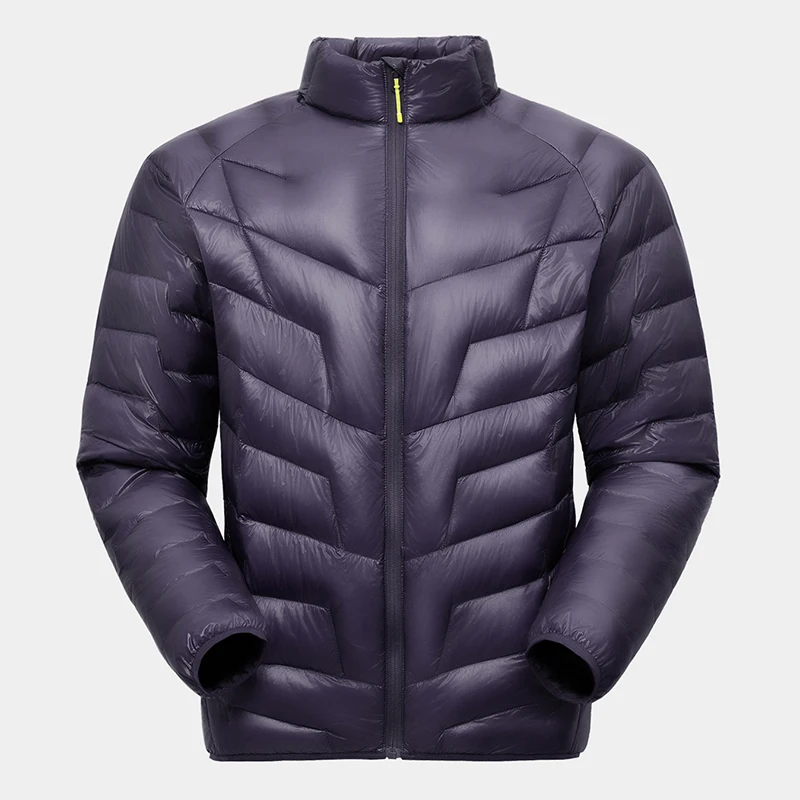 Ultra Light 90% Duck Down Jackets Men\'s Outdoor Wear Windproof and Warm Inside Puffer Coats Spring Autumn Solid Lightweight Tops