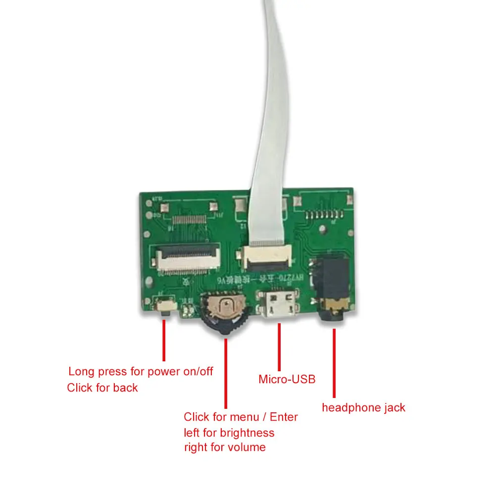USB-C نوع-C وحدة تحكم بشاشة إل سي دي مجلس كيت ل N156HCA EAA EBA E5A E5B EN1 EA1 GA3 GA4 1920X1080 Mini HDMI-متوافق #4