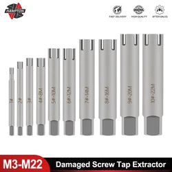 HAMPTON Danificado Parafuso Tap Extractor, Chave Set, Broca, Parafuso Quebrado, M3, M4, M5, M6, M8, M10, M12, M14, M16, M20, M22