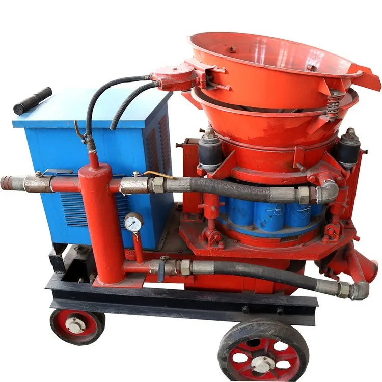 Small Shotcrete Machine Concrete Spray Pump Concrete Machinery Dry And Wet Shotcrete Machine