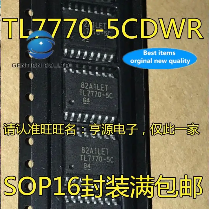 10pcs 100% orginal new in stock  TL7770-5CDWR Power IC TL7770-5C 7.2MM | |