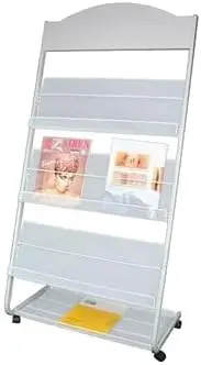 

Стойка для газет и журналов, напольный стеллаж для рекламных материалов и промо-материалов