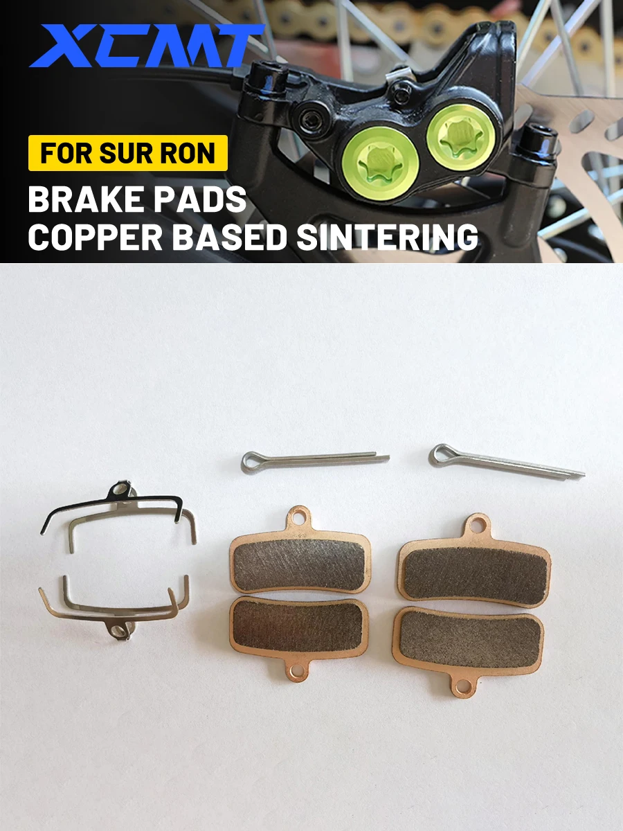 AliExpress XCMT Electric Motocross Front and Rear Silent Brake Pads For Surron Sur Ron Sur-Ron Light Bee Electric Dirt Bike Universal Parts