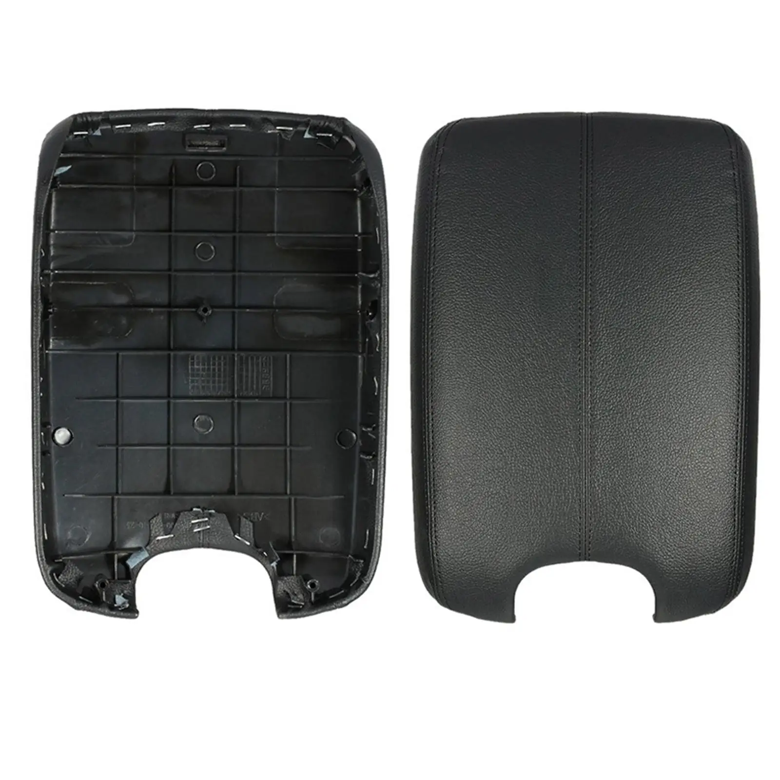 

Car Interior Cubby Drawer Box Insert Center Console Lid Cover ABS Leather for Honda Accord 2008-2012