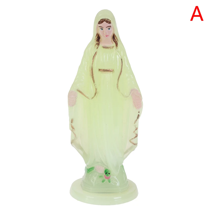 1pc Catholic Mary Statue Madonna Handmade Virgin Mary Statue Jesus Home Decor Gift Home Desktop Decoration