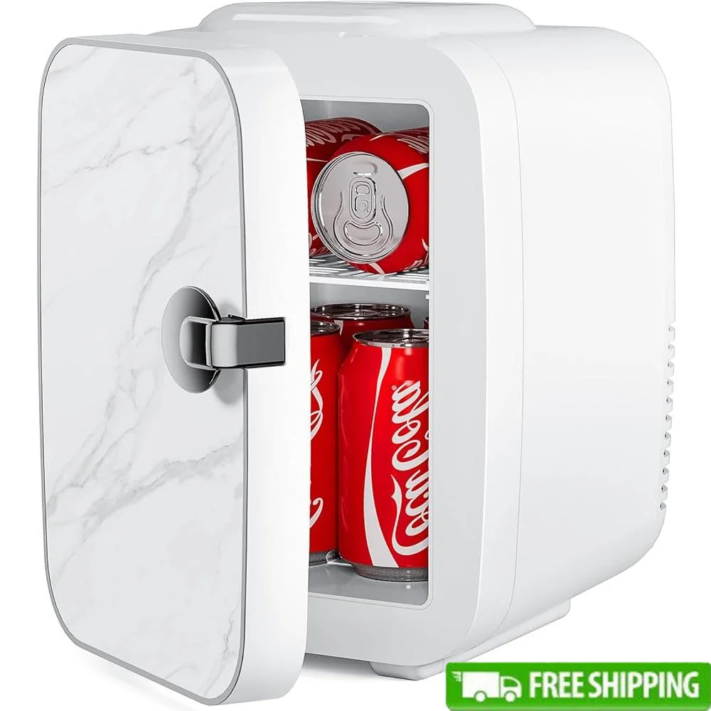 

Портативный мини-холодильник 4л 12 В переменного тока постоянного тока, теплее, компактный электрический холодильник, еда, напитки, уход за кожей, косметика, путешествия, офис