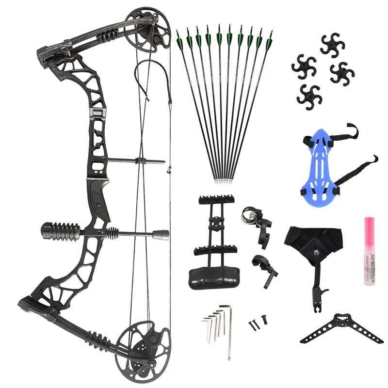 Archery Fishing Set Hunting Full Package Accessories Bow And Arrows Compound Bow Shooting Set