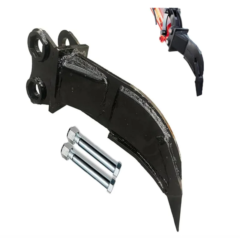 European And American Excavator Accessories Aechanical Quick Change Hydraulic Thumb Clip Bucket Mini Excavator Rake Attachment T