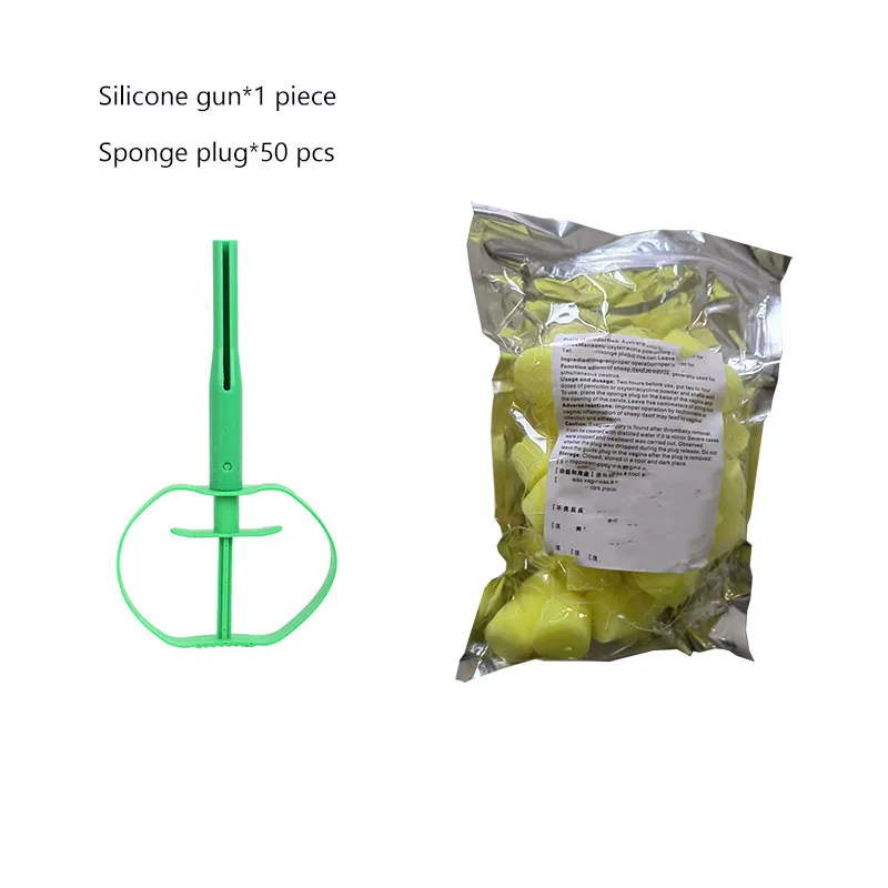 

Sheep Sponge Plugs and Highly Elastic Plastic Silicone Guns Veterinary Equipment