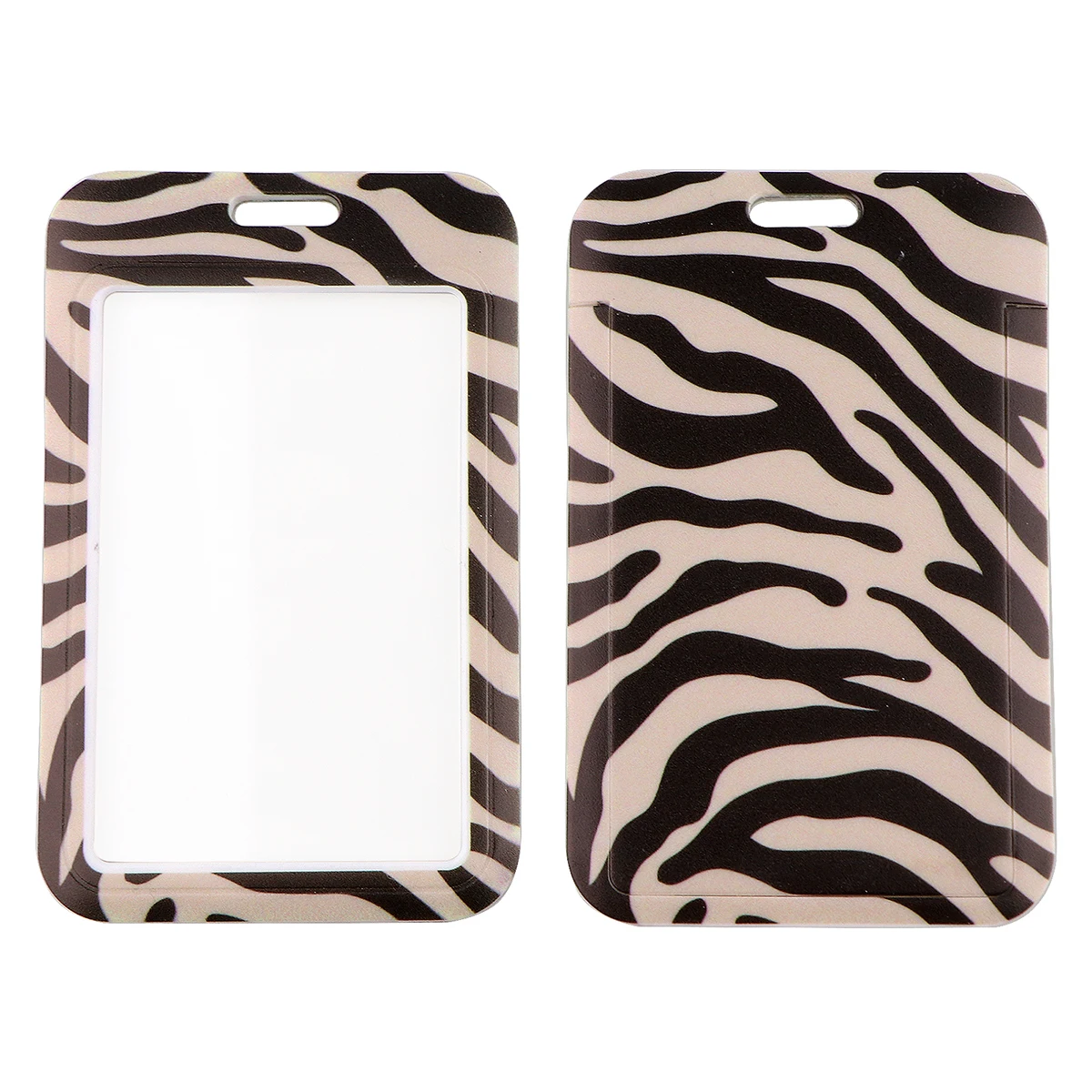 Black White Zebra Pattern Lanyard For Keys Phone Neck Straps Hanging Rope Student Card Works Card Lanyards ID Card Mobile Straps