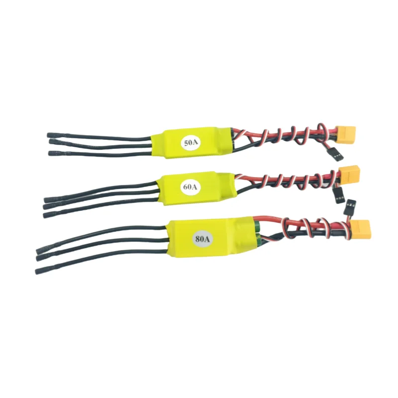 

New Xida 50A60A80A ESC brushless electrically adjustable aircraft model aircraft remote control aircraft fixed wing accessories
