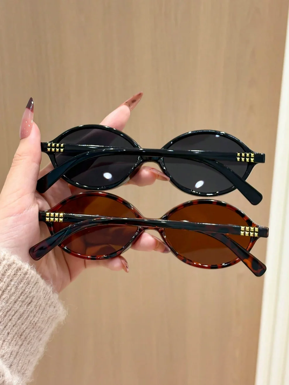 2 Pairs of Classic Leopard Print Cat-Eye Retro Sunglasses for Women, Suitable for Driving, Fishing, Boating, Street Photography, Music Festivals, Tropical Beach Vacations, and Outdoor Activities, Suitable for Various F