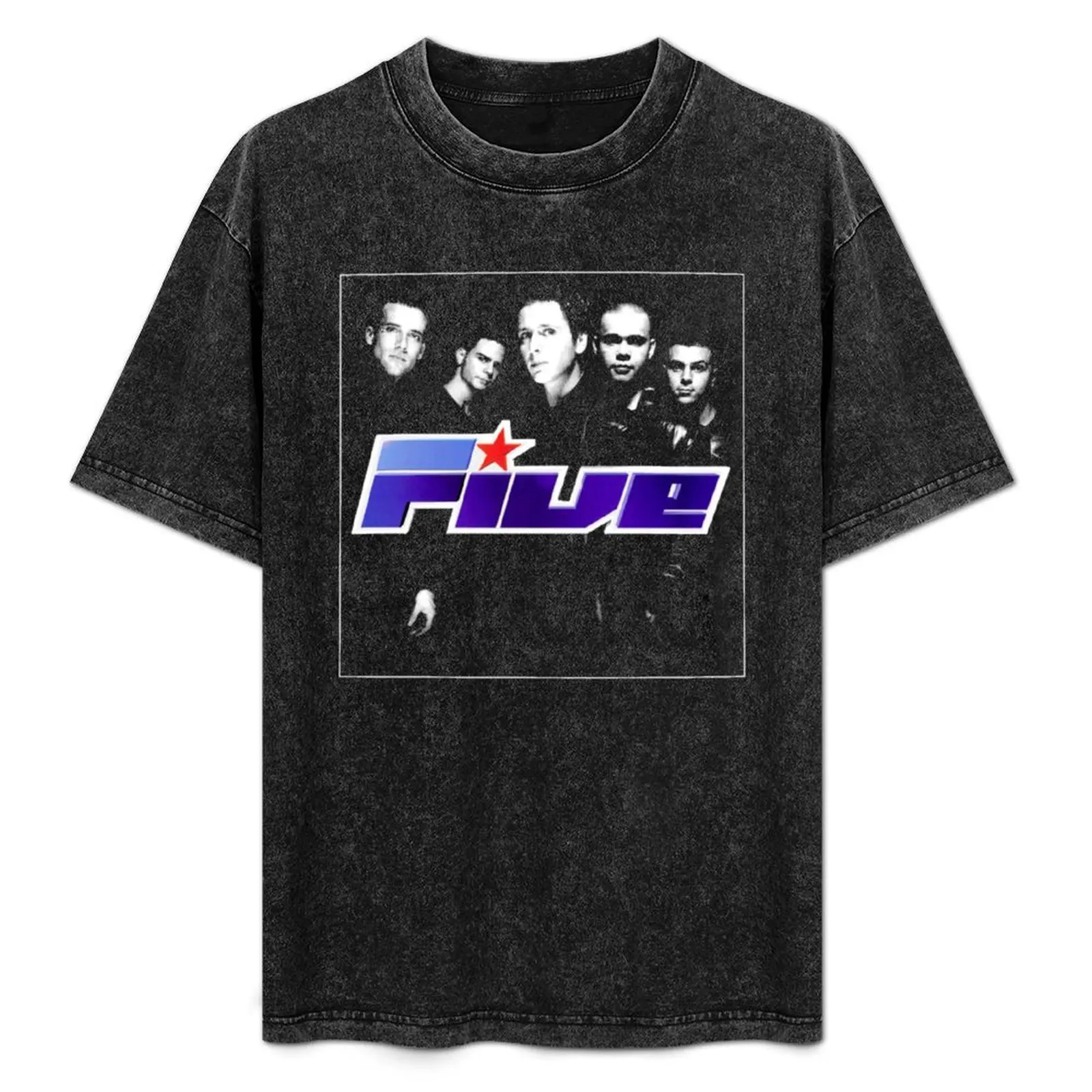 

Five Boy Band T-Shirt cotton t shirts man 100% men t shirt cotton 100% T-Shirt