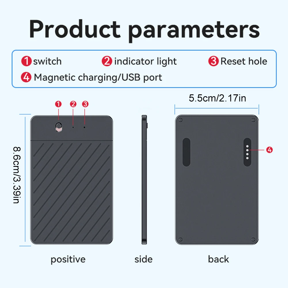 مسجل صوت AI ترجمة الترجمة جهاز تسجيل رقمي تطبيق التحكم ملاحظة مسجل صوتي لمكالمات اجتماعات المحاضرات
