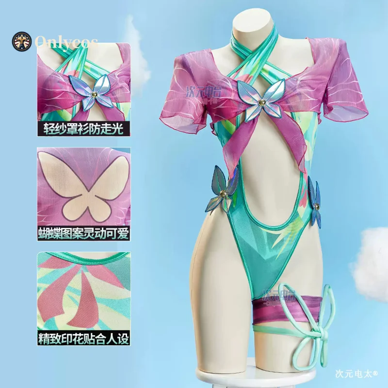 

Костюм для косплея Бетси Браудак (Псилок) — сексуальный женский купальник для ролевых игр, наряд для Хэллоуина, полный комплект Onlycos