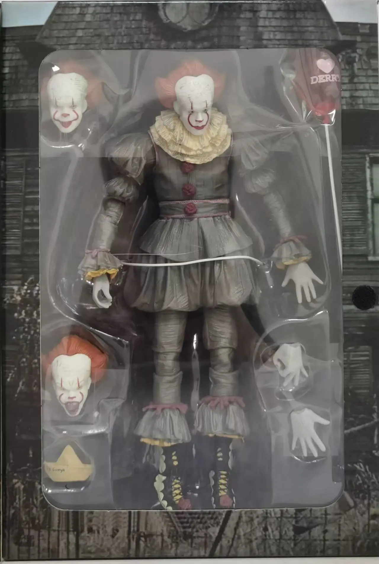 20 سنتيمتر NECA ستيفن كينغ It Pennywise جوكر مهرج عيد الهالوين فيلم الرعب دمية بولي كلوريد الفينيل عمل الشكل تحصيل نموذج الاطفال هدية