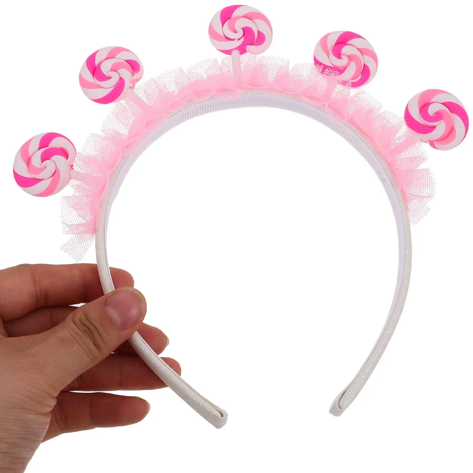 

Lollipop Children's Hairband Novelty Holiday Headpieces Candy Cartoon Kids Decoration Plastic Headband Headdress