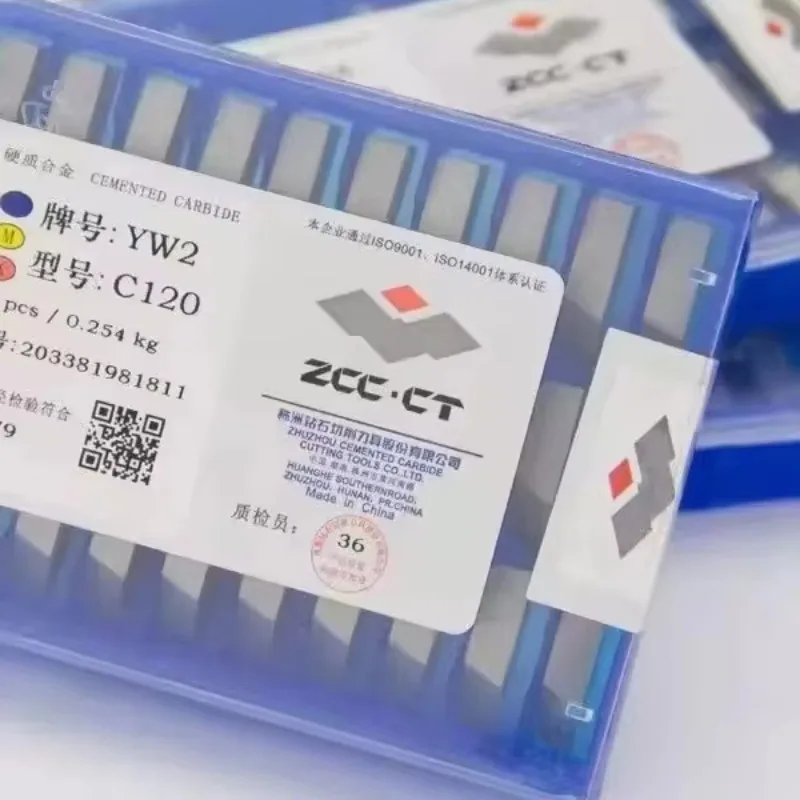 Zhuzhou YT15 Hard Alloy 60° Thread Turning Tool Blade with Welding Tip for Lathe Machining