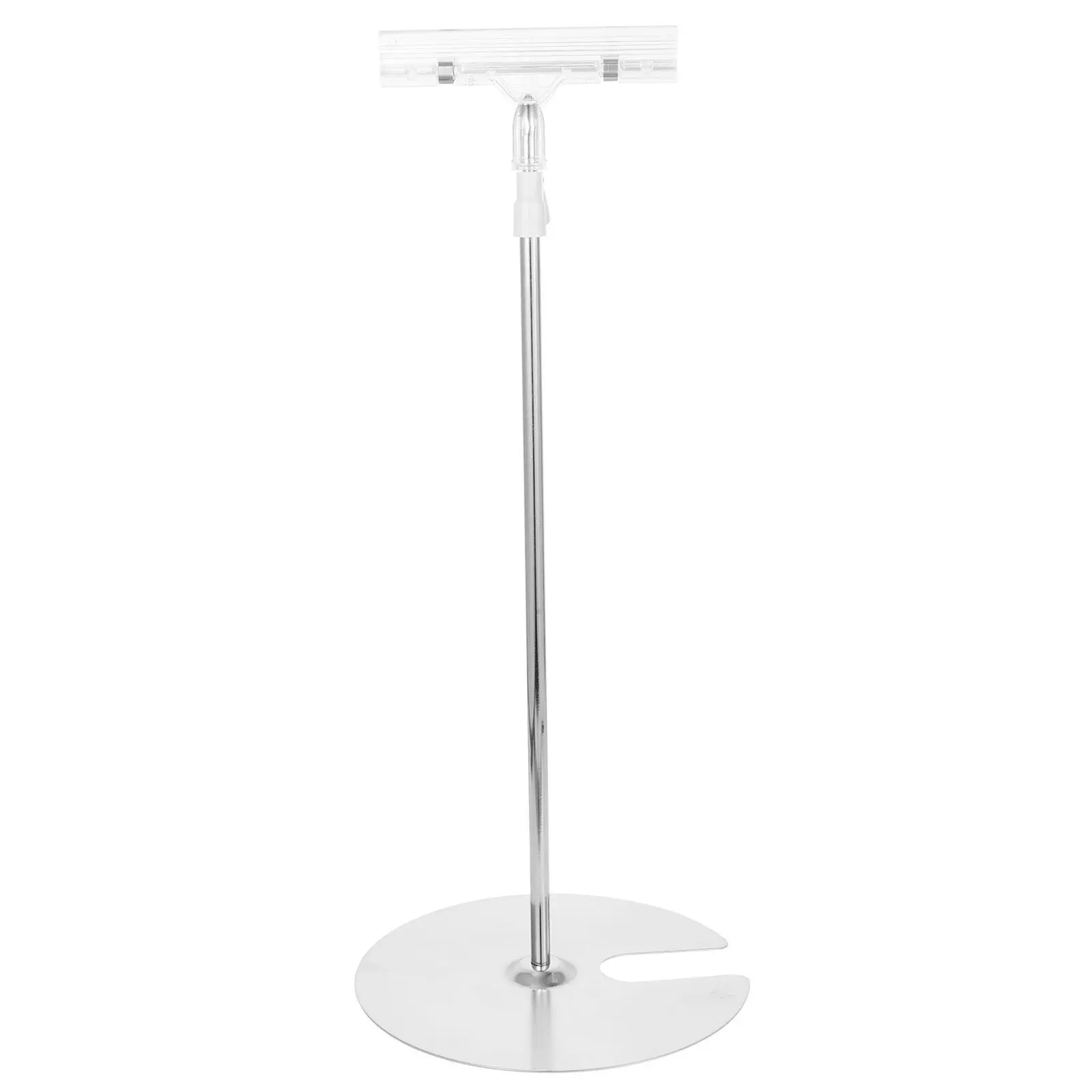 L Shape Poster Stand Stainless Steel ABS Iron High Durability Advertising Display Rack for Trade Shows Exhibitions Events Banner