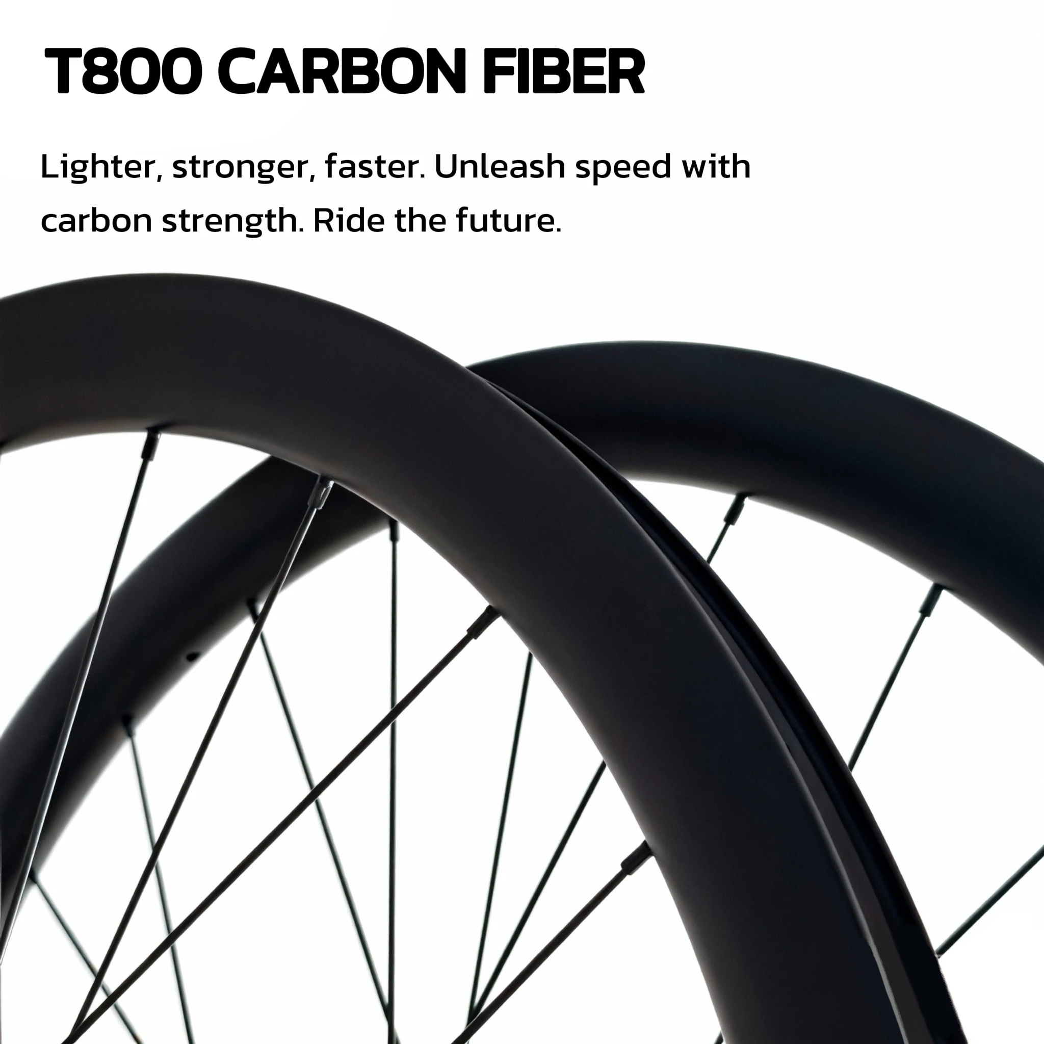 AliExpress NONE Carbon Road Disc Brake Wheels 700c 100x12 142x12 Central Lock Carbon Wheels 30 45 50mm Tubeless Disc Bicycle Wheelset