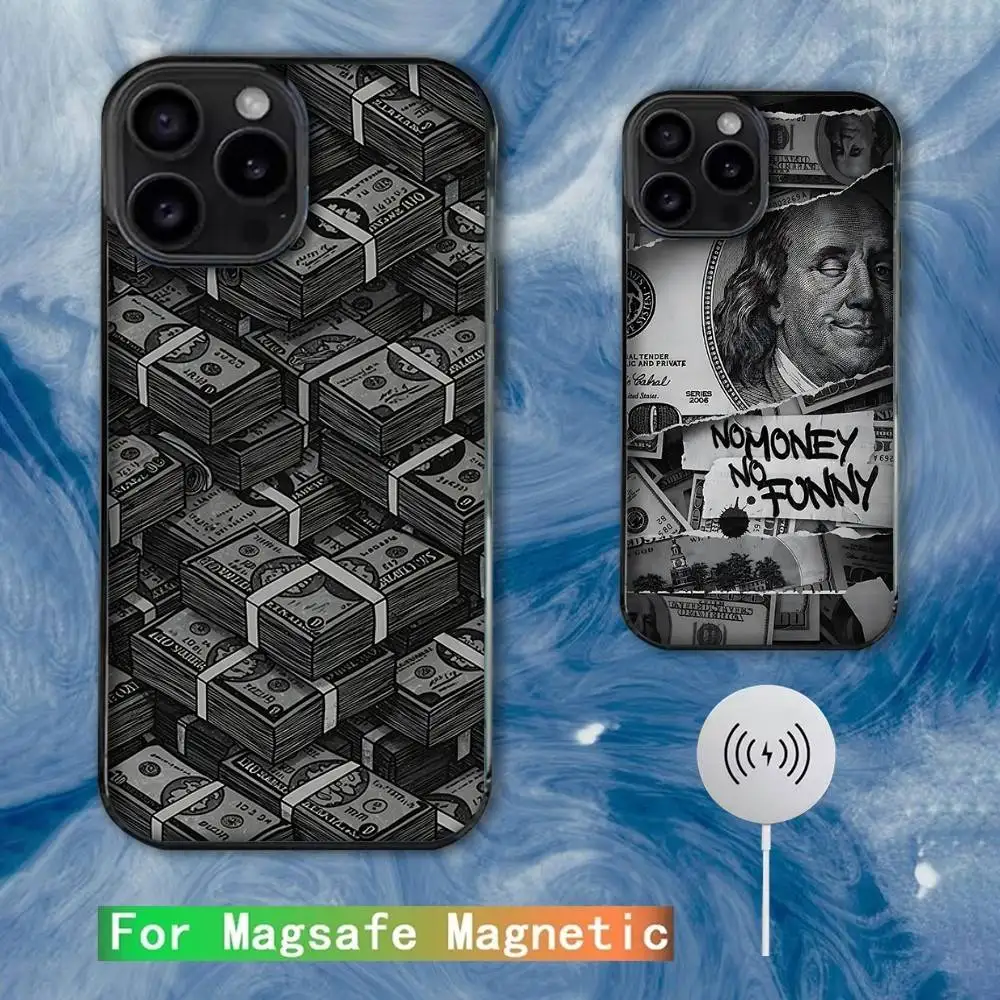 

Money Dollars Cash dinero Phone Case For iPhone 16e,16,15,14,13,12,11,Plus,Pro,Max,Mini Magsafe Magnetic Wireless Charging