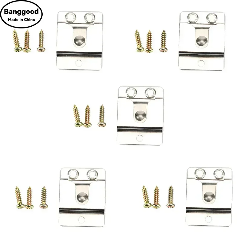 5pcs Speaker Mic Microphone Belt Hang Up Clip for QYT KT-7900D KT-8900 KT-8900D Kenwood KMC-30 KMC-36 TK768G TM271 Car Radio