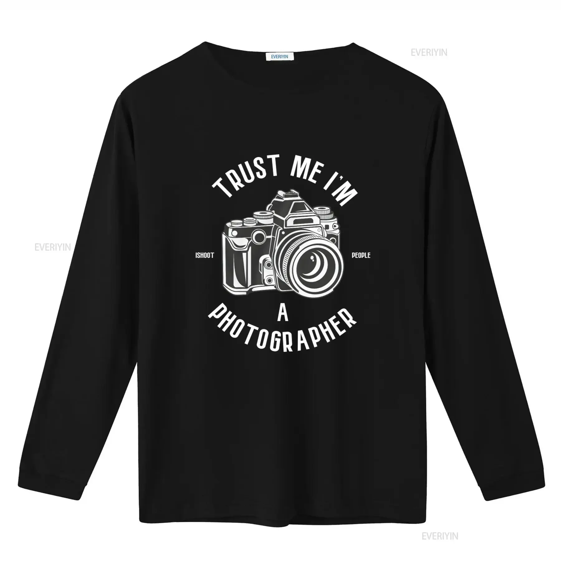 Trust Me I'm A Photographer T Shirt I Shoot People Design for Photography Lovers vintage Washed Stretched Versatile Breathable