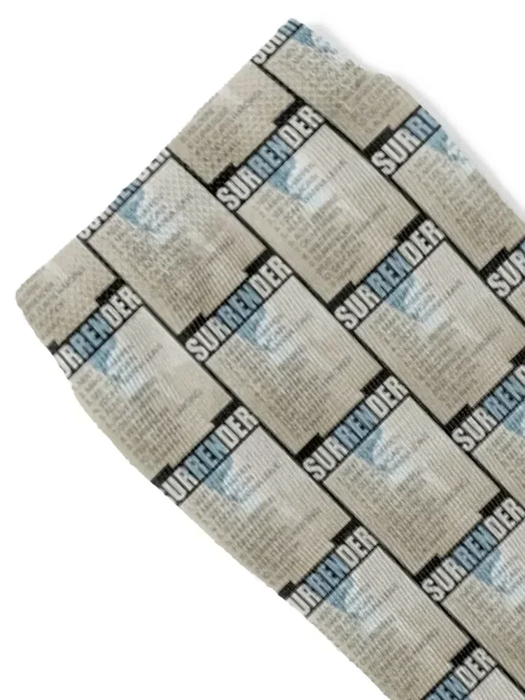 Rufus Du Sol Merch Rufusdusol Surrender List Socks Stockings compression warm winter crazy with print Male Socks Women's
