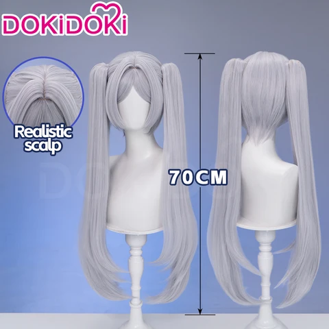 Парик Frieren для косплея DokiDoki