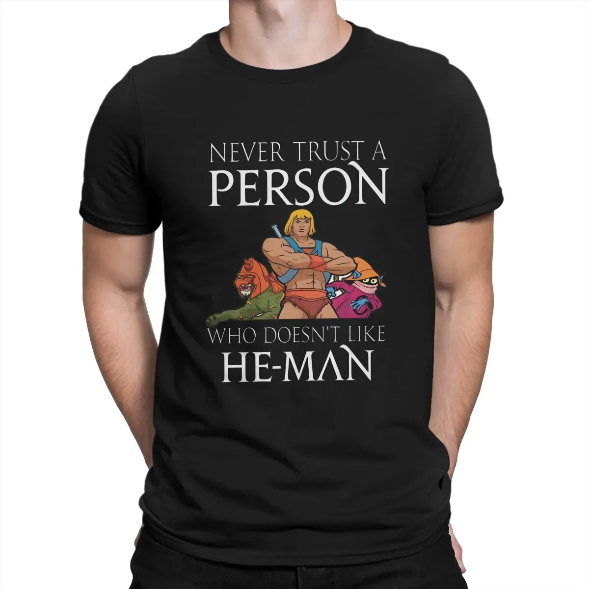 the person does