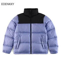 EOENKKY Face1996 Winter Embroidery 700 Men's Duck Down Jacket Warm Coat Women's Fashion Outdoor Top Couple Casual Brand Down