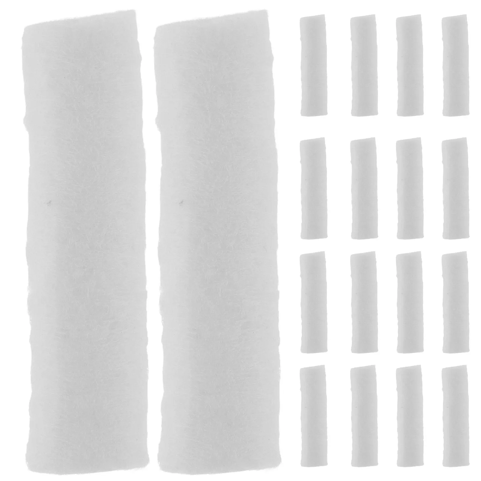 

200Pcs Lip Tattooing Cotton Rolls Disposable Dental Cotton Rolls for Lips Stretching Moisture Absorption Nosebleed Stop Makeup