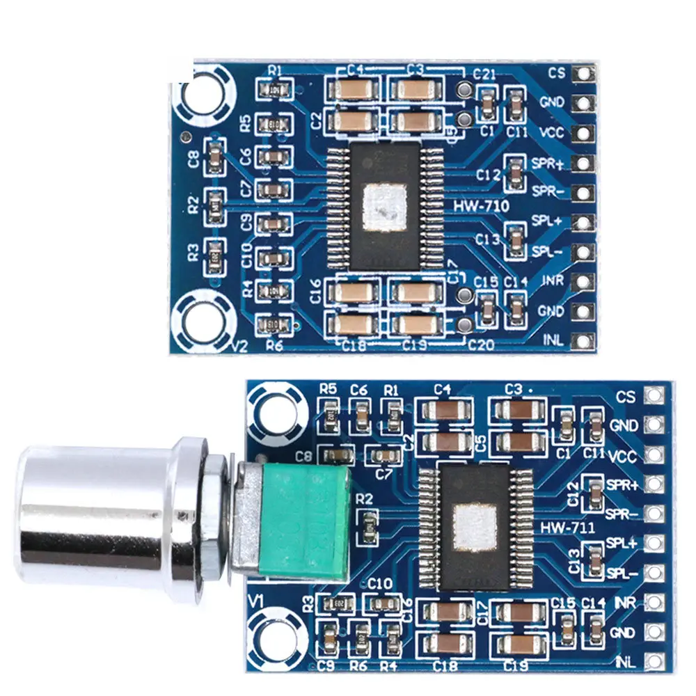 DC 12V-24V 2x50W Dual Channel Mini Digital D Class 50W+50W TPA3116D2 TPA3116 XH-M562 Power Amplifier Board