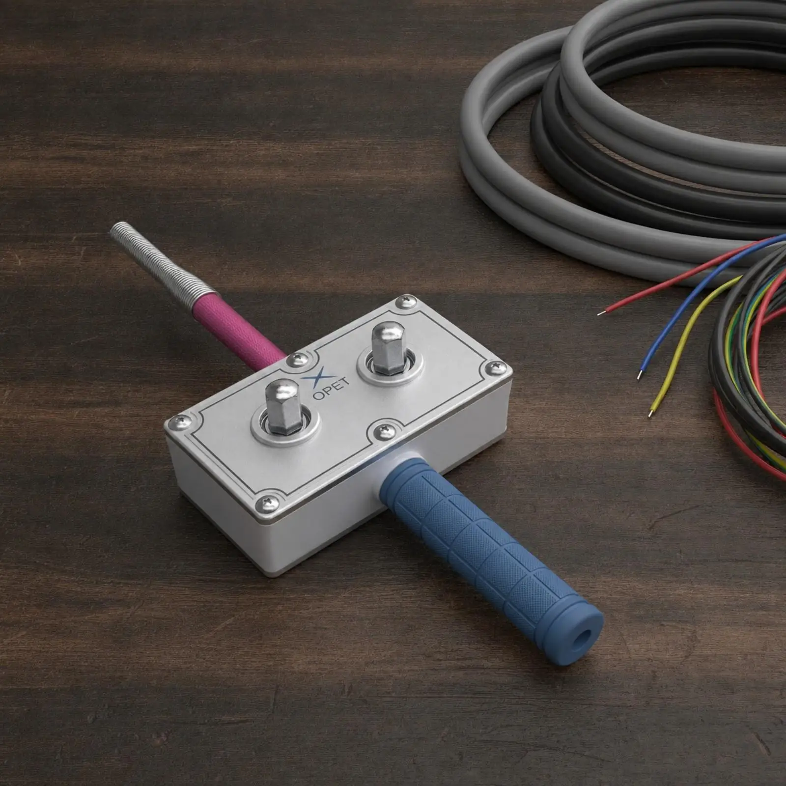 Conduit Cable Threader Tool with Flexible Shaft for Electric Wire Pulling and Routing Through Tight Spaces