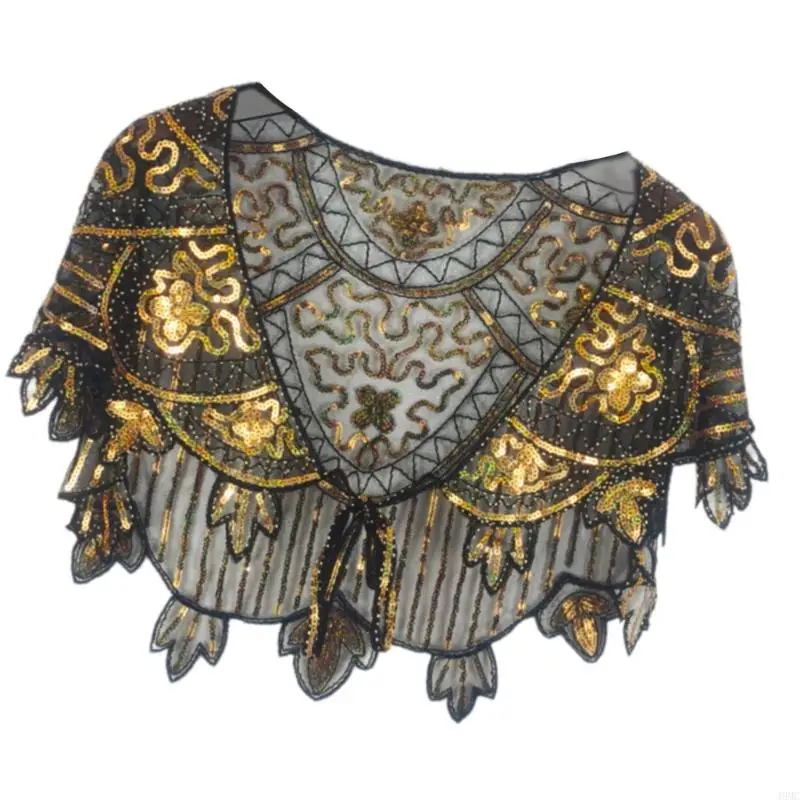 49 -мс Seethrough Beadwork Shaw