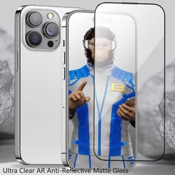 Blueo For iphone 15 pro Screen Protector  Ultra Clear AR Anti-Reflective Tempered  For iPhone 15 Pro Max Screen Protector