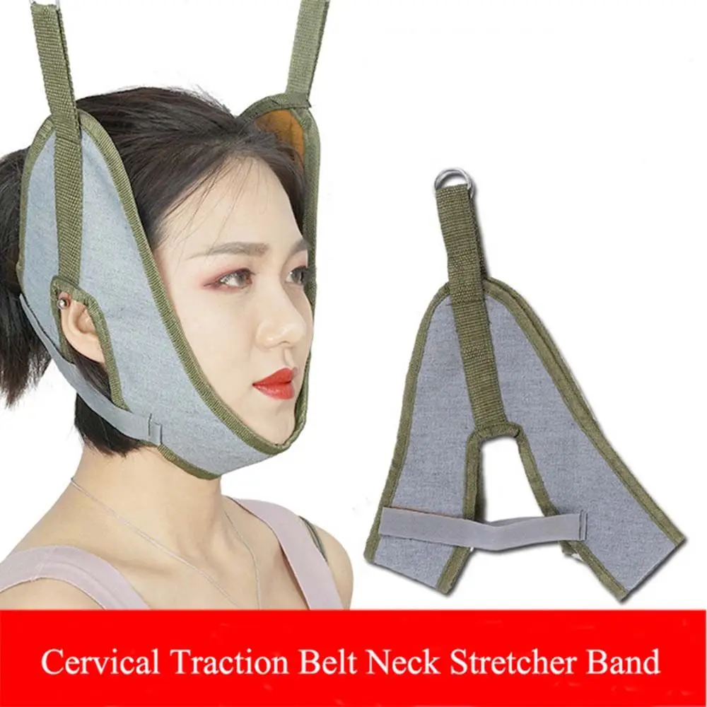 

Braces Neck Stretcher Band Spine Protector Bracket Chiropractic Stretching Belt Cervical Traction Device Neck Traction Cushion