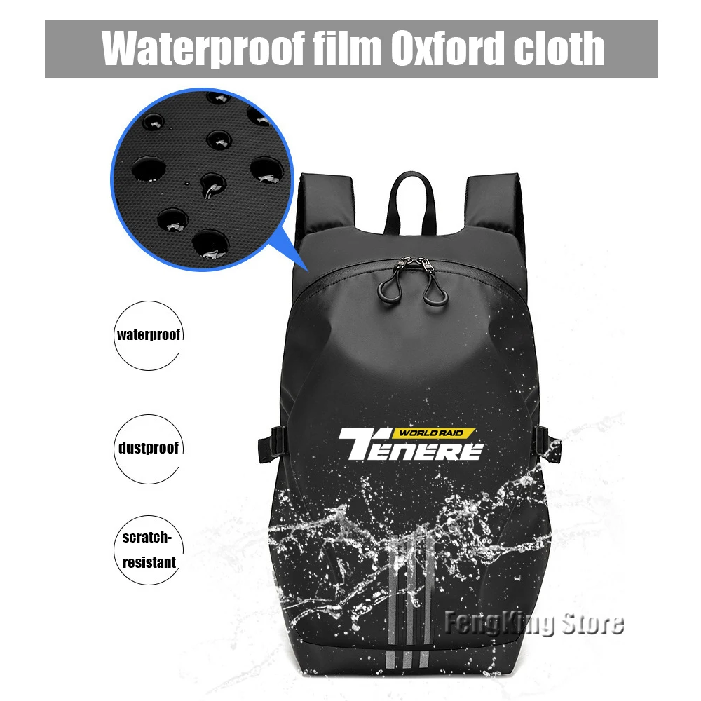 for  YAMAHA Tenere 700 World Raid Knight backpack motorcycle helmet bag travel equipment waterproof and large capacity