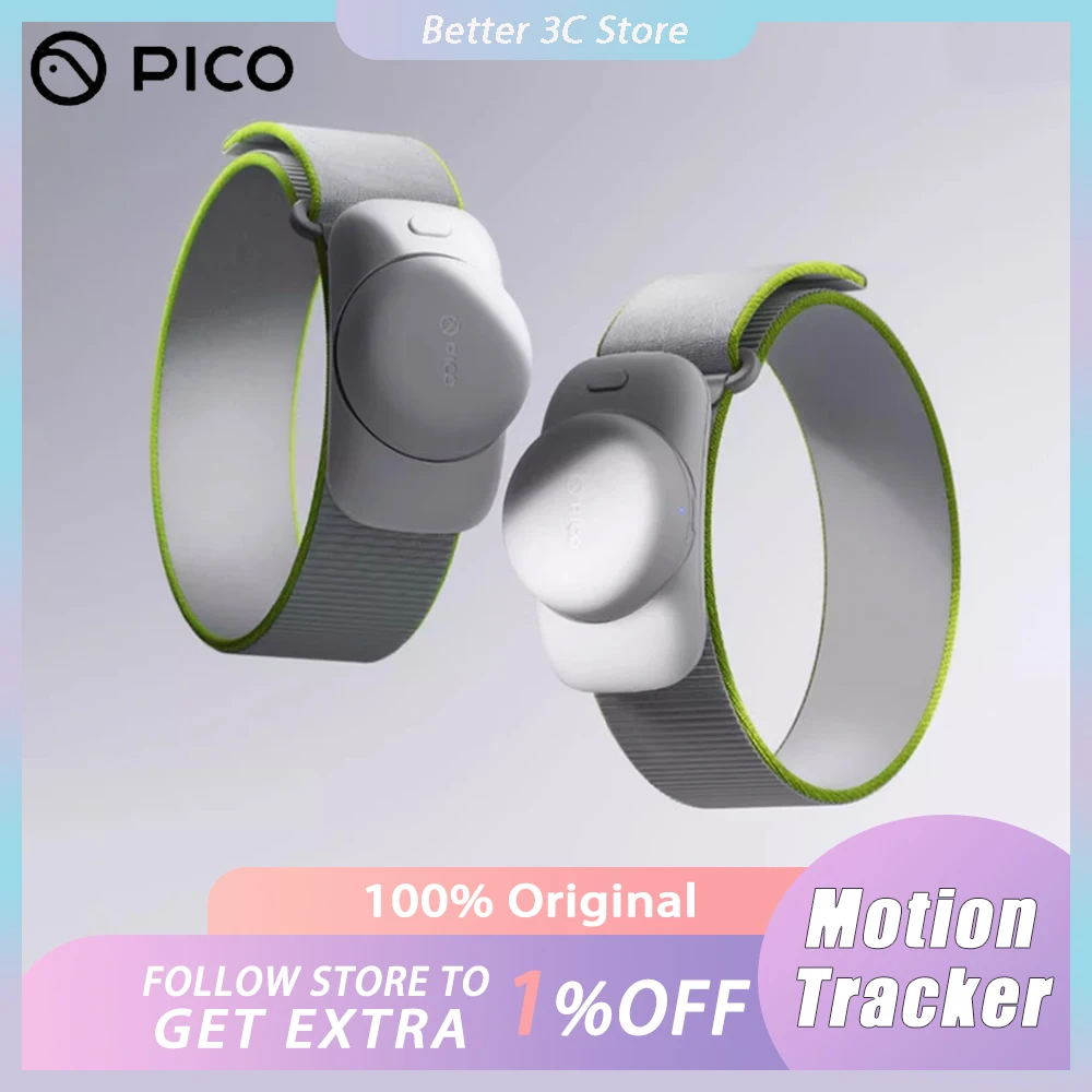 

2024 New PICO Motion Tracker 2nd Generation Low latency Lightweight Product Officially Released Full Body Motion Tracking Gifts