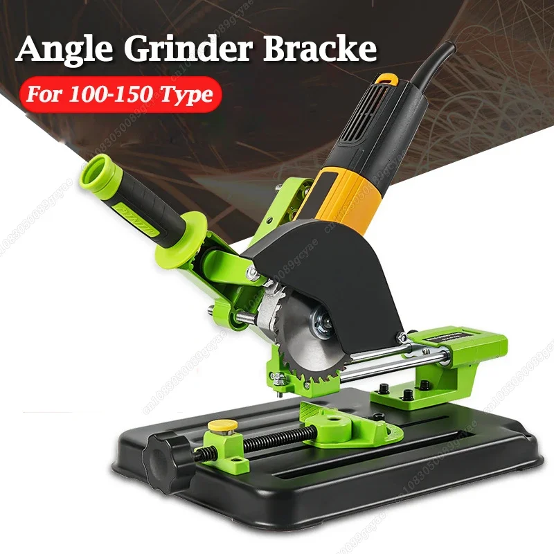 Angle Grinder Stand Cutter Bracke Holder Cutting Machine Stand For 100-150 Type Angle Grinder Fixed Universal Accessories New