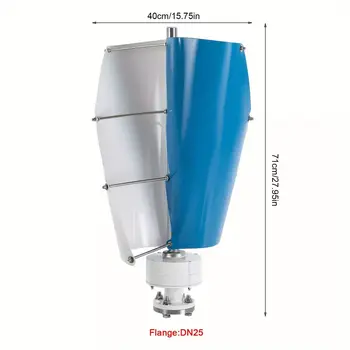 4000W vysoce výkonný generátor větrné turbíny Kompletní sada větrné energie Výstup 220V pro domácí spotřebiče Elektrický generátor Kempování 8 nejlepší prodej větrná turbína pro dům - №3