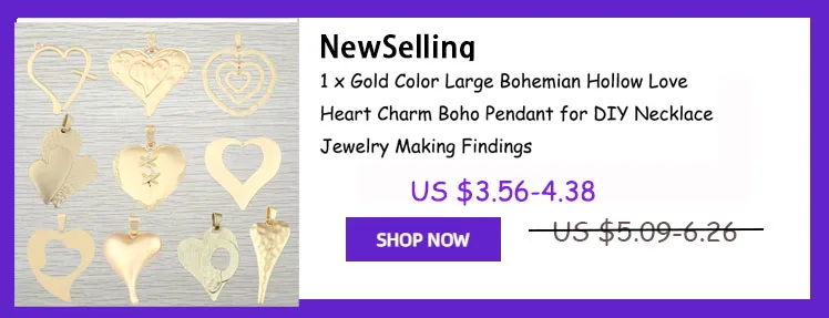 1pc Large Boho Filigree Heart Matt Gold Color Charms Pendants for DIY Necklace Jewelry Making Accessories 81x56mm