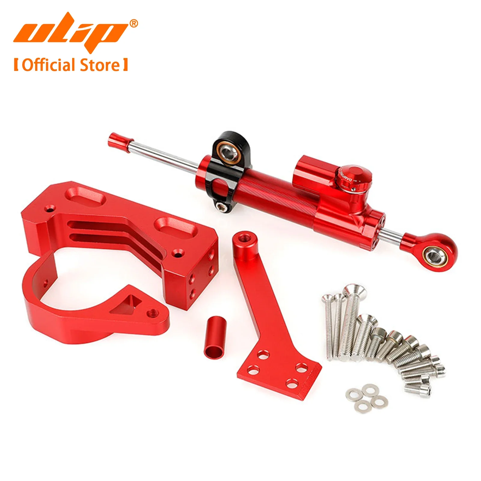 

Ulip For Zero 10X Electric Scooter Steering Stabilizer Damper Front Wheel Shock Absorber Modification Bracket Kit Accessories