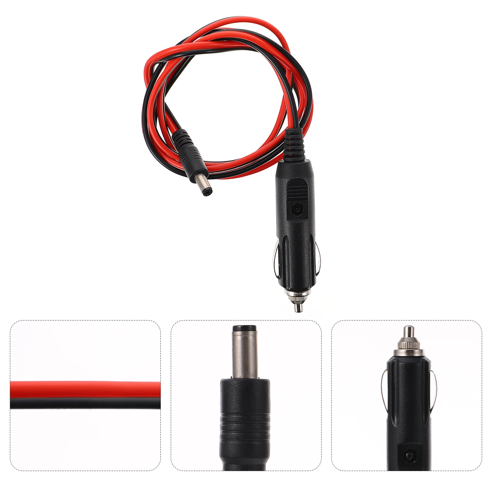 

Car Extension Wire 120cm Thick Copper Core Durable Cigarette Lighter Adapter Cable DC Power Converter Vehicle Inverter