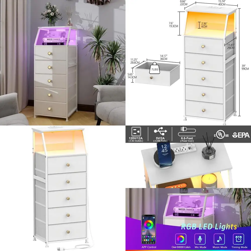 

Двухуровневая полка-стеллаж для спальни, прихожей или входной зоны - белая, 5 полок