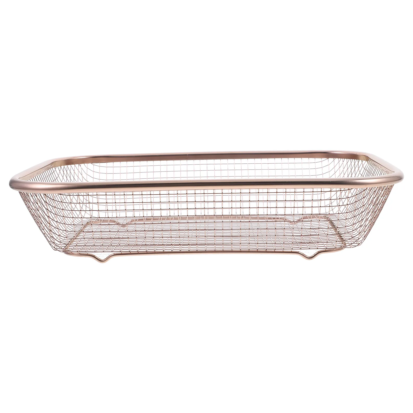 

Kitchen Sink Drain Basket Stainless Steel Vegetable Fruit Strainer Organizer Colander for Washing Drying Storage