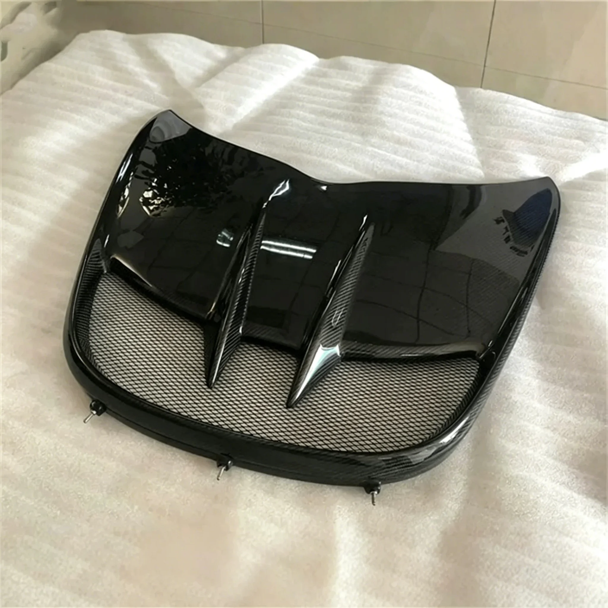 KQX custom Carbon Fiber Engine Cover For Lotus Exige Cup430 10-15 Convert New Style Light Weight hood scoop body kit Car Accesso