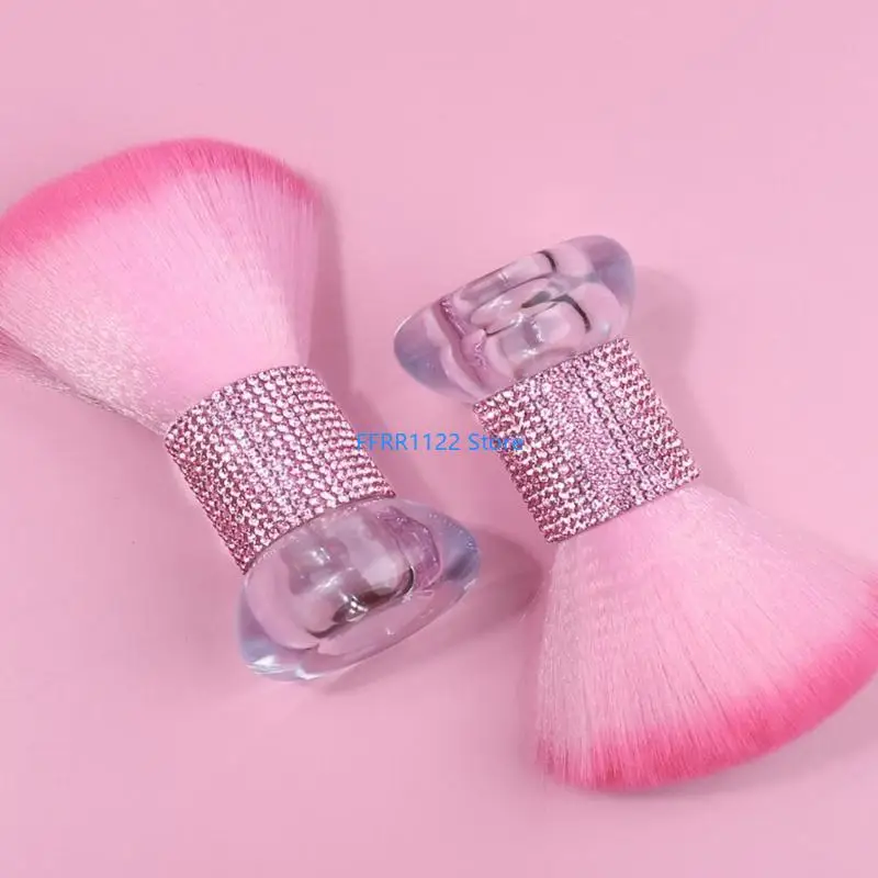 

Y1UF Soft Bristles Dust Remover Brush Loose Powder Brush Makeup Tool For Professional Manicurists And DIY Enthusiasts