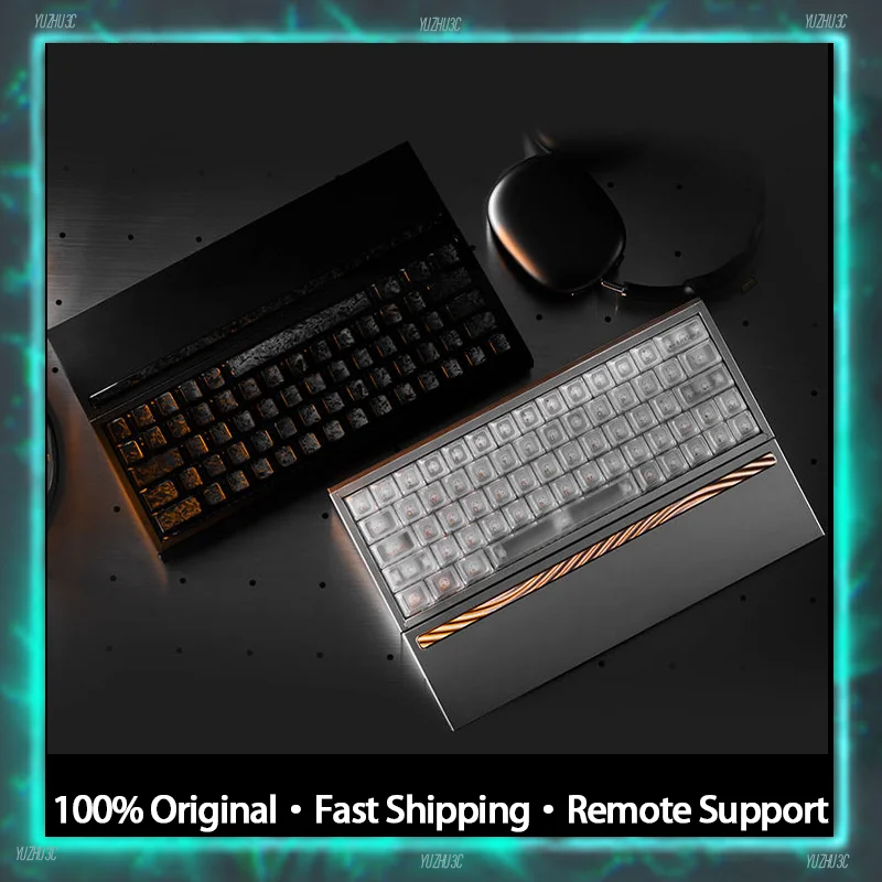 

Клавиатура EAZSOO x IPI ESU63 с быстрой заменой, настраиваемая, алюминиевая, магнитная, с датчиками Холла, с карбоновой пластиной CNC, задержка 0.03 мс, частота опроса 8K