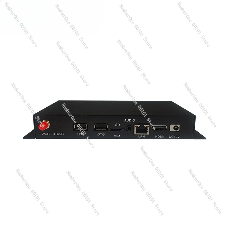 4K network multimedia information playback box, remote control advertising machine publishing box high definition Android
